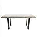 Ernest natural timber dining table Beyond Living