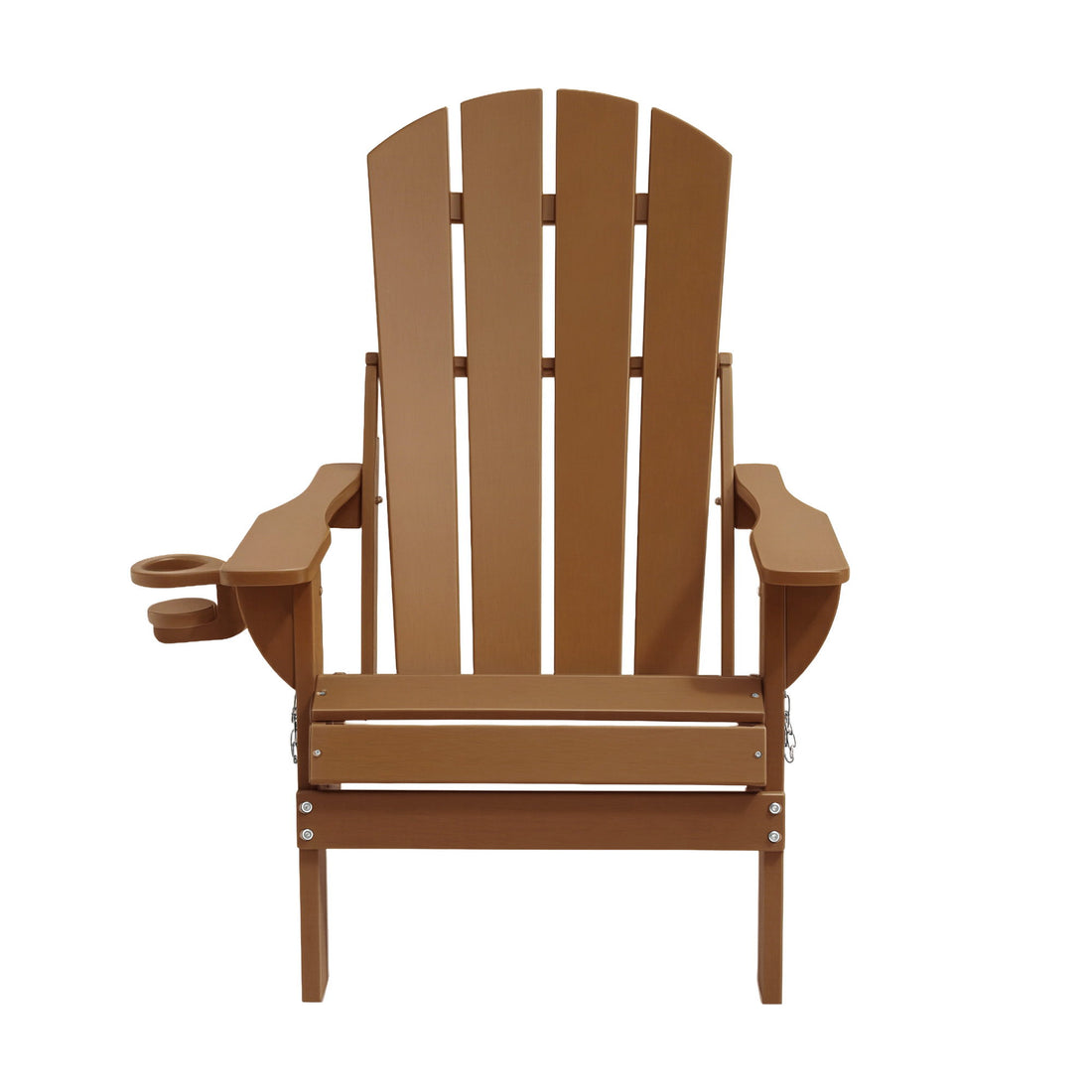 Gardeon Outdoor Folding Adirondack Chair – Brown