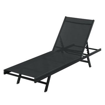Gardeon Sun Lounge Outdoor Lounger – Steel Beach Chair