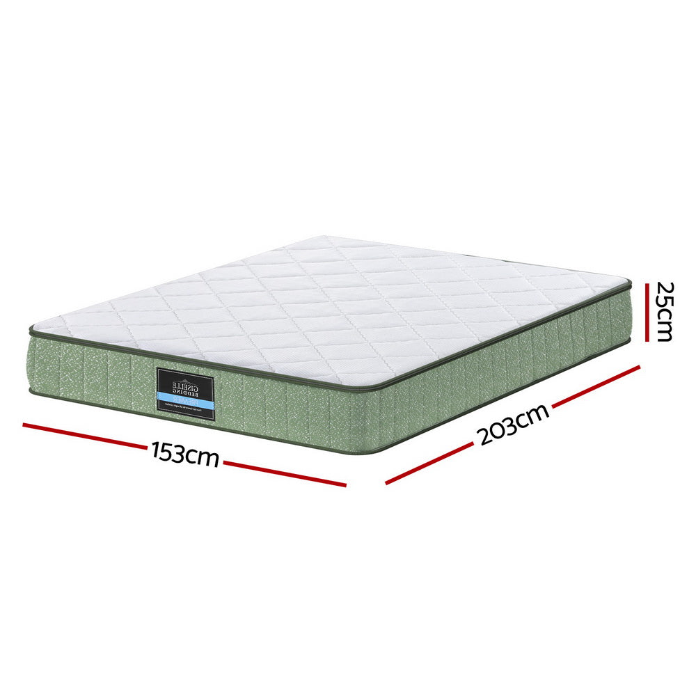 Giselle 25cm Queen Memory Foam Mattress LEAF