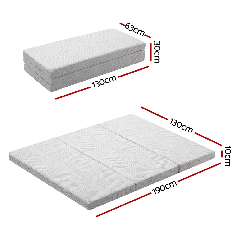 Giselle 3-Foldable Double Foam Mattress
