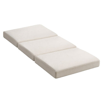 Giselle 3-Fold Foldable Fleece Foam Mattress