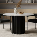 Gabi marble style dining table Beyond Living