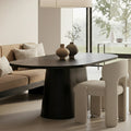 Gigi oval timber dining table Beyond Living