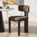 Haleo boucle dining chairs Beyond Living
