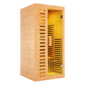 Harlow sauna interior carbon fibre heating panels