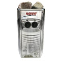 Harvia sauna heater for 4 person outdoor sauna room