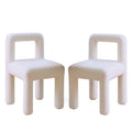 Hazel boucle dining chairs Beyond Living