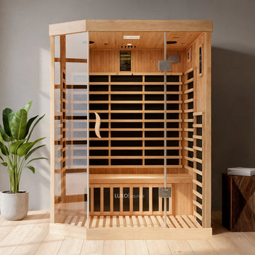 Helle 3 person infrared sauna Australia indoor