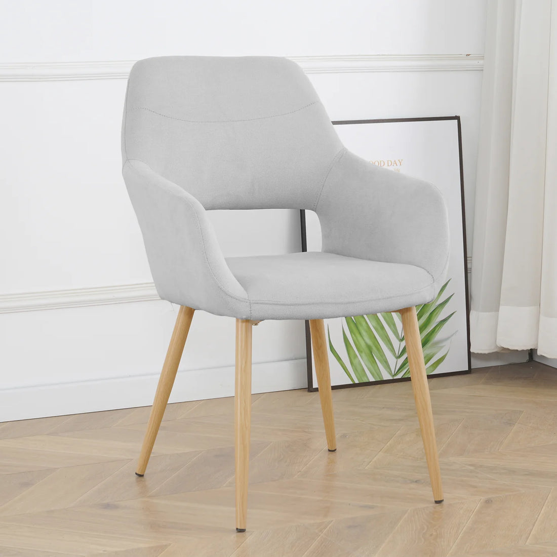 Fabric dining chair set Australia