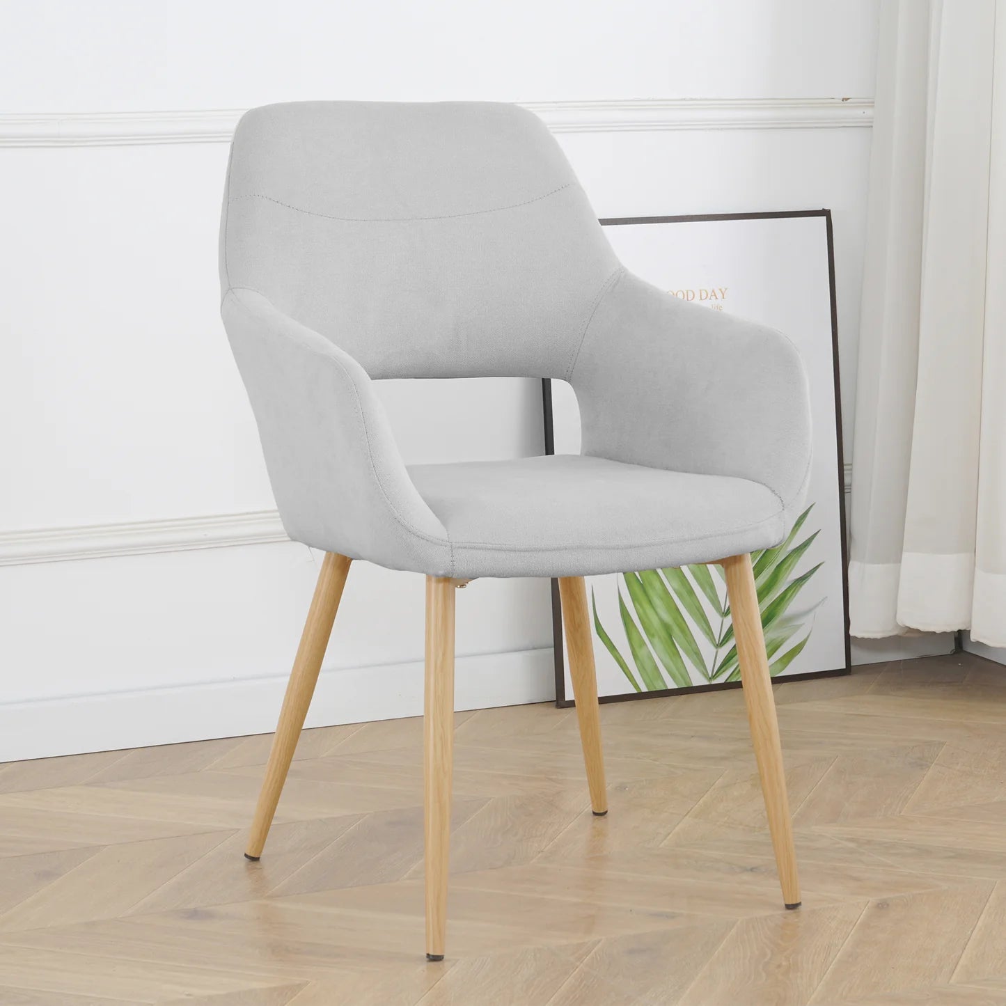 Keith upholstered dining chairs Beyond Living