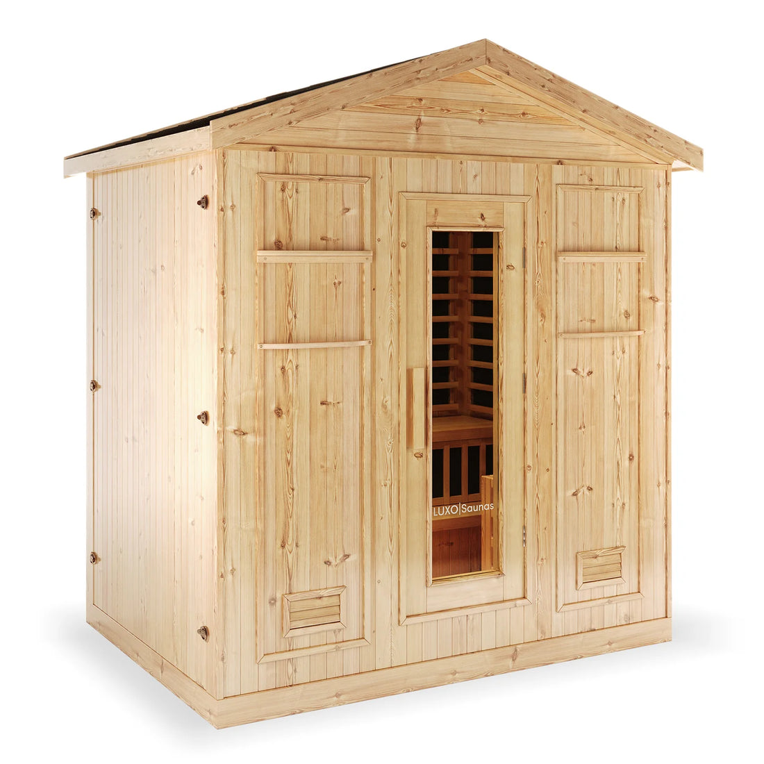 6 person hybrid infrared outdoor sauna Australia