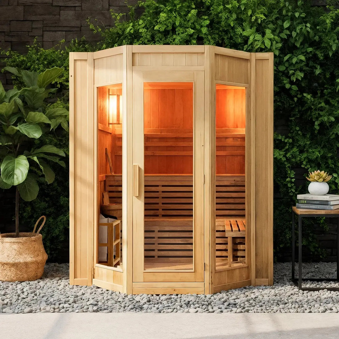 Kivi 6 person Finnish sauna Australia indoor