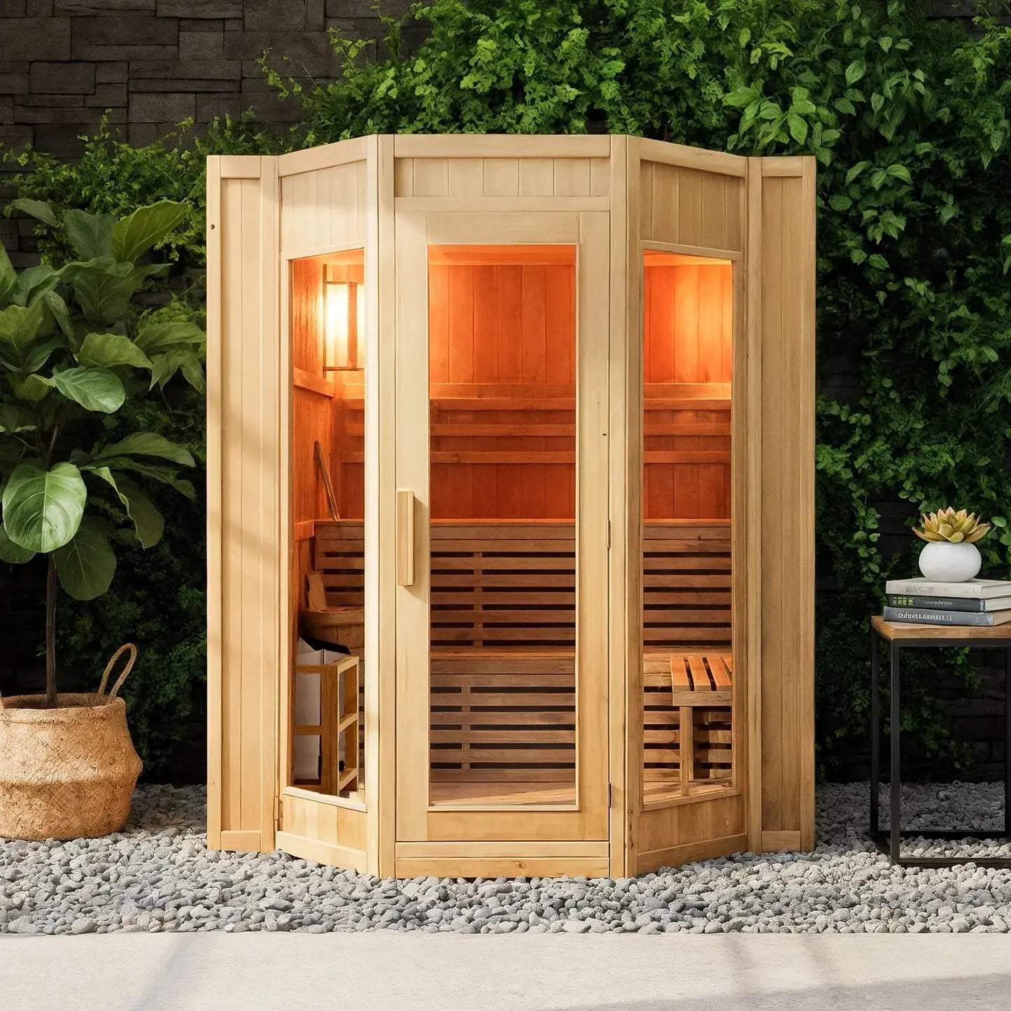 Kivi 6 person Finnish sauna Australia indoor