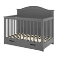 Azeem & Giro Solid Pine Convertible Baby Cot Australia Beyond Living