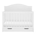 Azeem & Giro Solid Pine Baby Cot with Rail Australia Beyond Living