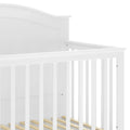 Azeem & Giro Solid Pine Baby Cot with Rail Australia Beyond Living
