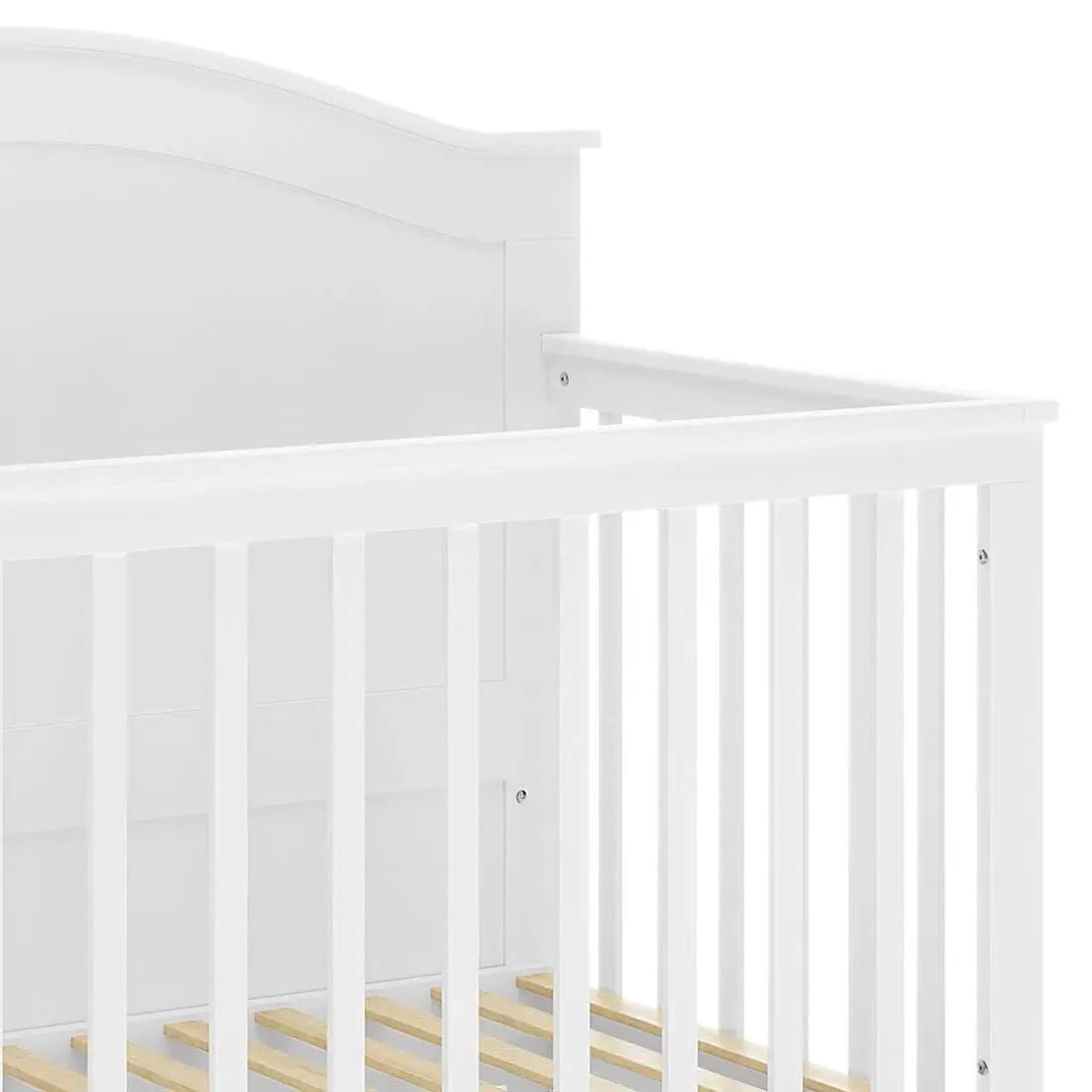 Azeem & Giro Solid Pine Baby Cot with Rail Australia Beyond Living