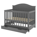 Azeem 3-in-1 Solid Pine Baby Cot Australia Beyond Living