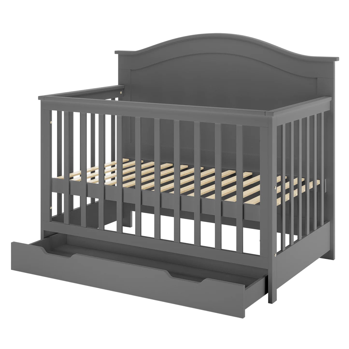 Azeem 3-in-1 Solid Pine Baby Cot Australia Beyond Living