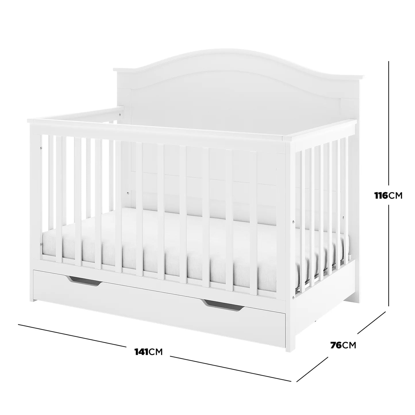 Azeem Baby Cot Essentials Bundle Australia Beyond Living