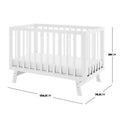 Eudora Solid Wood Baby Cot Australia Beyond Living