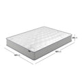 Thetis King Single Pocket Spring Latex Mattress Australia 25cm Hybrid Beyond Living