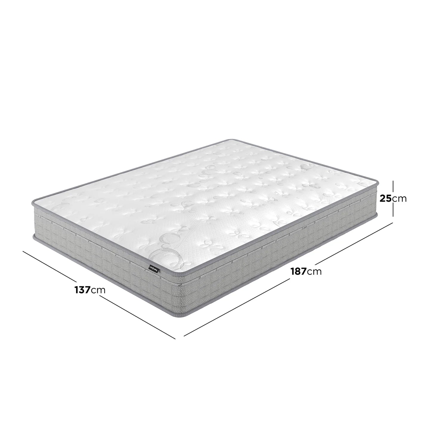 Thetis King Single Pocket Spring Latex Mattress Australia 25cm Hybrid Beyond Living