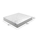 Thetis King Single Pocket Spring Latex Mattress Australia 25cm Hybrid Beyond Living