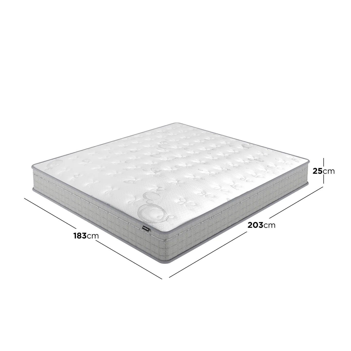 Thetis King Single Pocket Spring Latex Mattress Australia 25cm Hybrid Beyond Living