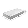 Thetis King Single Pocket Spring Latex Mattress Australia 25cm Hybrid Beyond Living