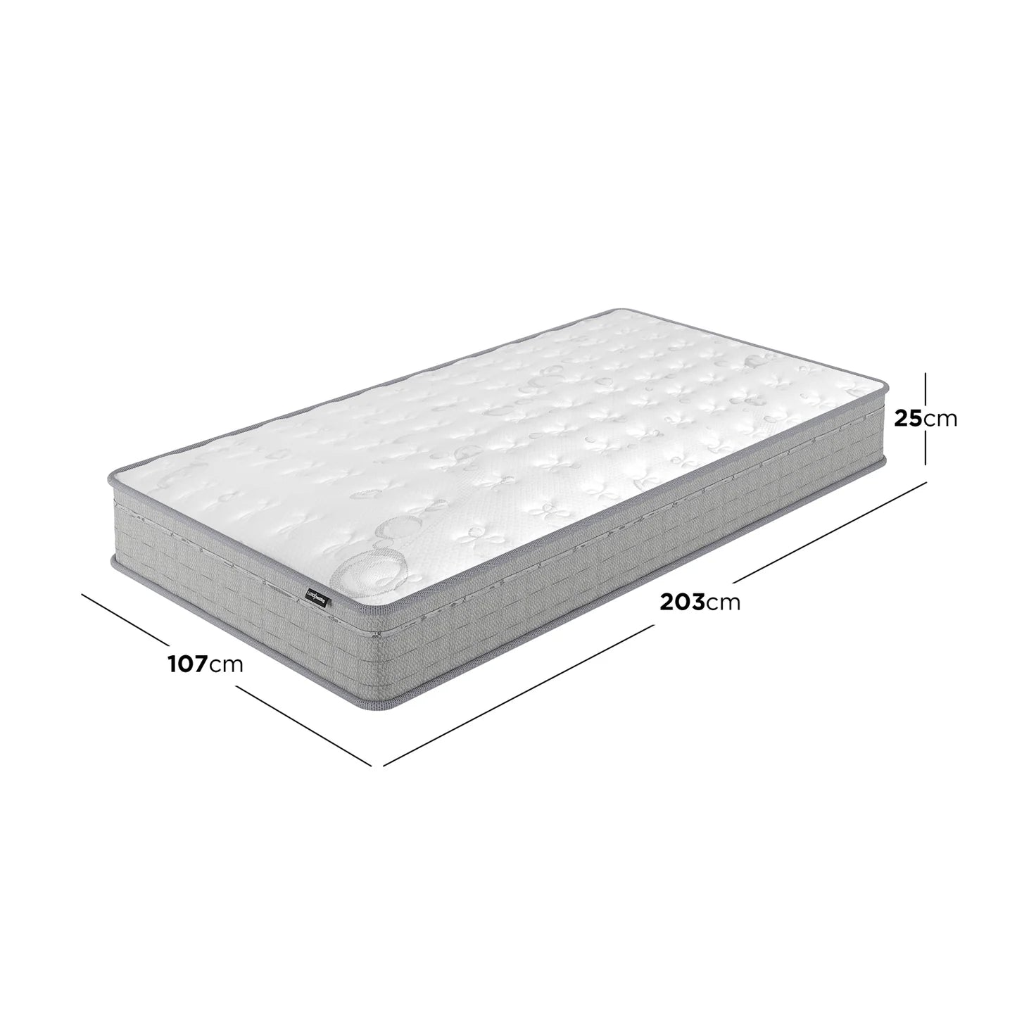 Thetis King Single Pocket Spring Latex Mattress Australia 25cm Hybrid Beyond Living