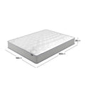 Thetis King Single Pocket Spring Latex Mattress Australia 25cm Hybrid Beyond Living