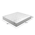 Thetis King Single Pocket Spring Latex Mattress Australia 25cm Hybrid Beyond Living