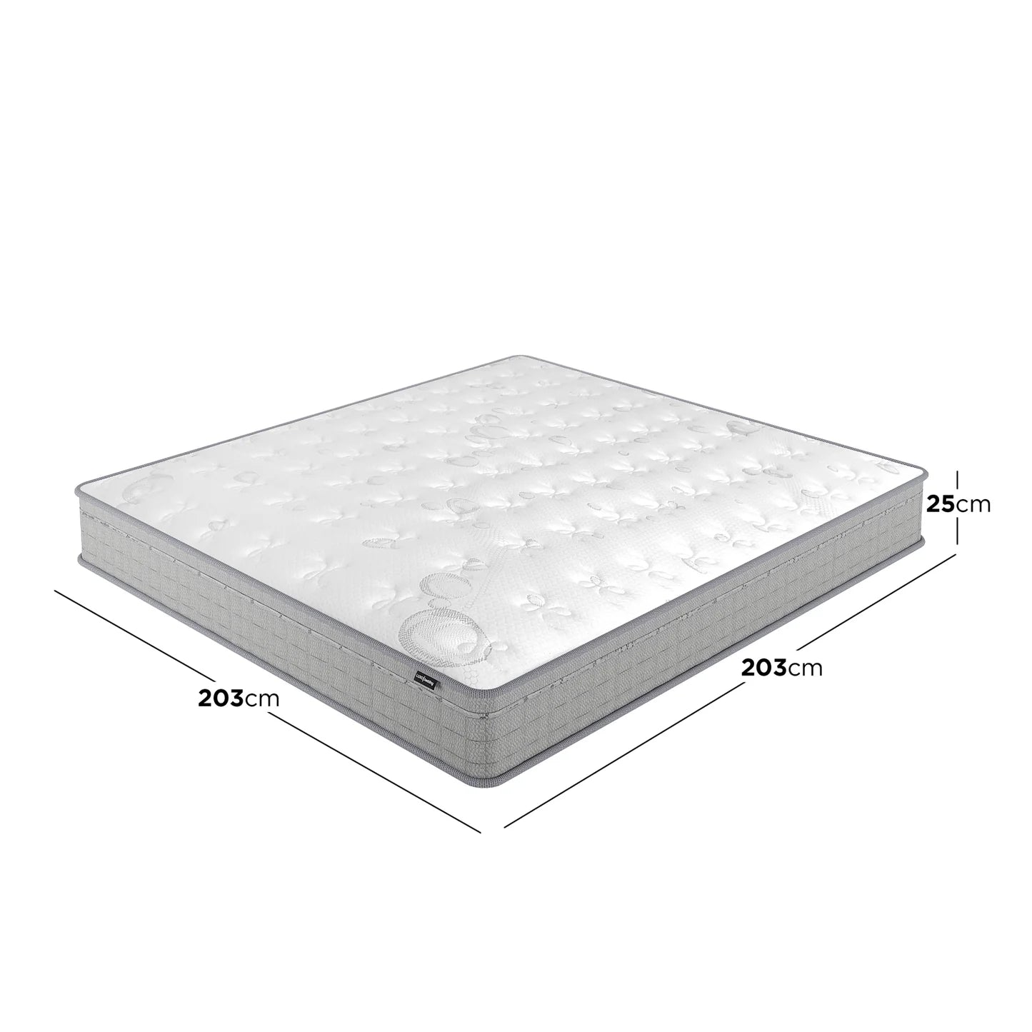 Thetis King Single Pocket Spring Latex Mattress Australia 25cm Hybrid Beyond Living