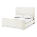 Palmira Queen Boucle Fabric Bed Frame Australia Beyond Living