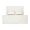 Palmira Queen Boucle Fabric Bed Frame Australia Beyond Living