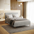 Seneca Channel Tufted Velvet Bed Frame Australia Beyond Living