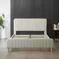 Seneca Channel Tufted Velvet Bed Frame Australia Beyond Living