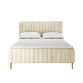 Seneca Channel Tufted Velvet Bed Frame Australia Beyond Living