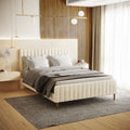 Seneca Channel Tufted Velvet Bed Frame Australia Beyond Living
