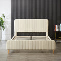 Seneca Channel Tufted Velvet Bed Frame Australia Beyond Living
