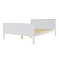 Tertia Double Solid Pine Wood Bed Australia White Timber Frame Beyond Living
