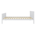 Tertia Double Solid Pine Wood Bed Australia White Timber Frame Beyond Living