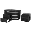 professional outdoor cold therapy tub with chiller system