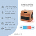 Outdoor Ice Bath with Chiller – 2 Person Cold Plunge Tub Beyond Living