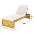 Outdoor Sun Lounger Set of 2 – Hardwood Patio Lounge Chairs Beyond Living