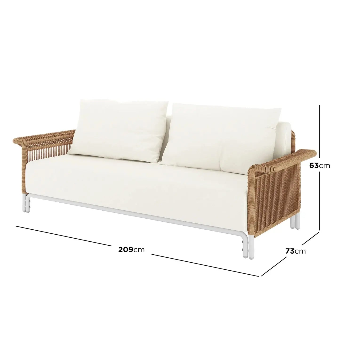 Avon 4 Seater Premium Rattan Outdoor Sofa Set Australia Beyond Living