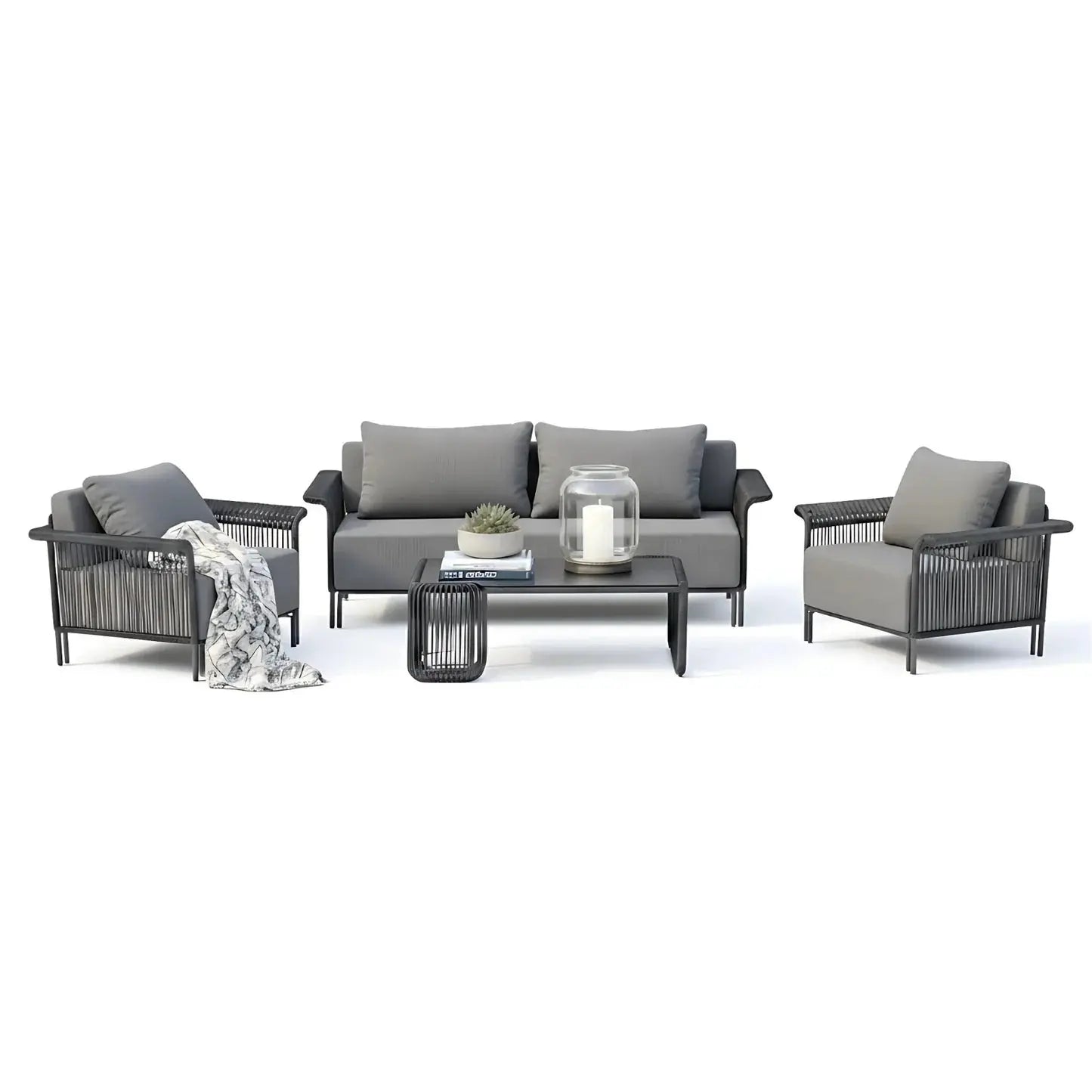 Avon 4 Seater Premium Rattan Outdoor Sofa Set Australia Beyond Living