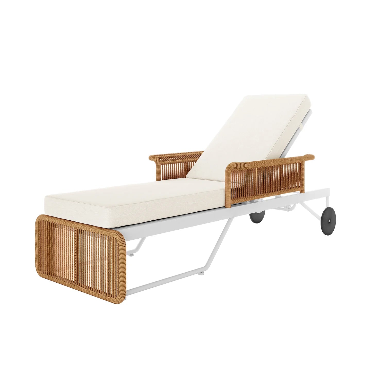Outdoor Rattan Sun Lounger – Premium Poolside Patio Chair Beyond Living
